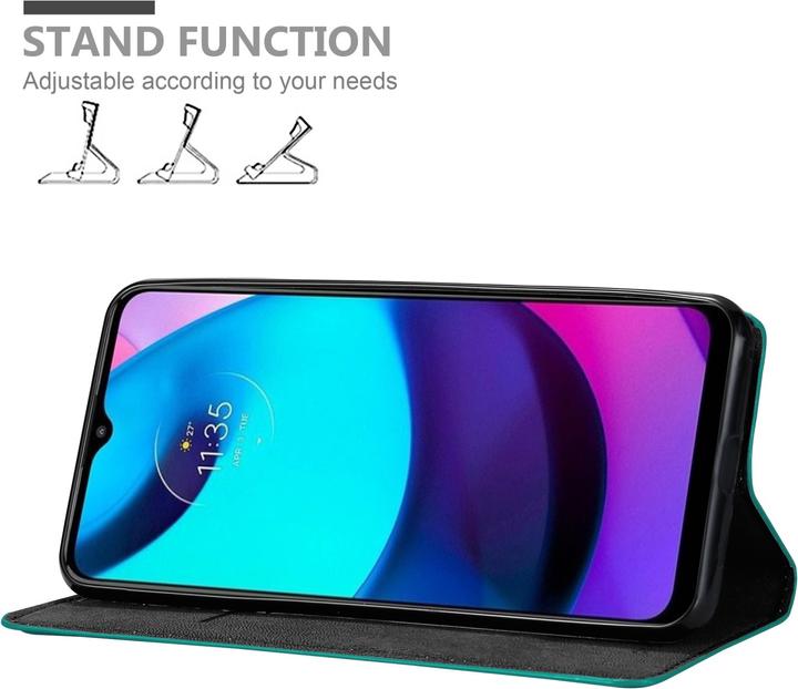 Actual product image Cadorabo Book Invis. Magnet sleeve (Motorola E30, Motorola Moto E20, Motorola Moto E40)