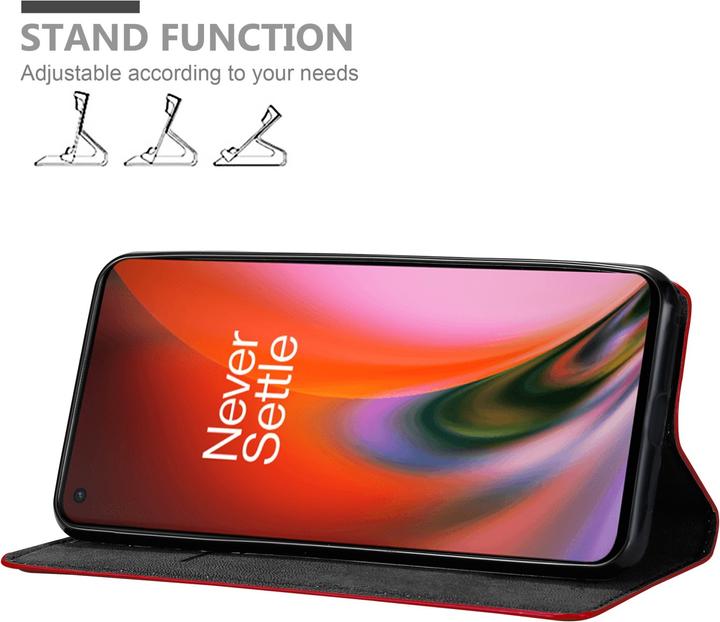 Productafbeelding Cadorabo Boek Invis. Magnetisch deksel (OnePlus Noord 2 5G)