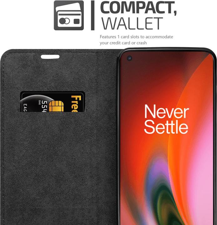 Productafbeelding Cadorabo Boek Invis. Magnetisch deksel (OnePlus Noord 2 5G)