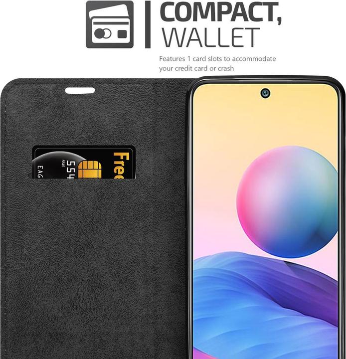 Actual product image Cadorabo Book Invis. Magnet sleeve (Xiaomi Redmi Note 10 5G, Xiaomi Poco M3 Pro 5G)