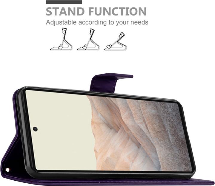 Actual product image Cadorabo Flower Book cover (Google Pixel 6a)