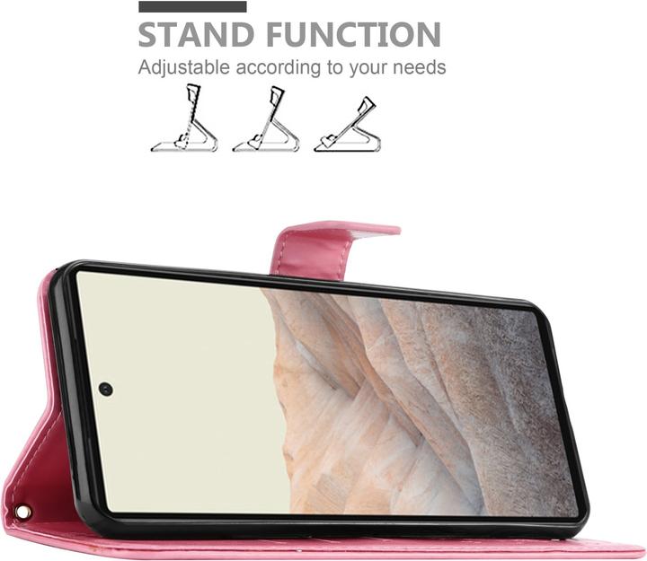 Actual product image Cadorabo Flower Book cover (Google Pixel 6a)