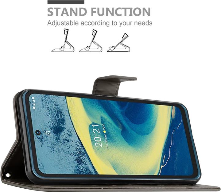 Immagine prodotto Cadorabo Copertina del libro a fiori (Nokia XR20)