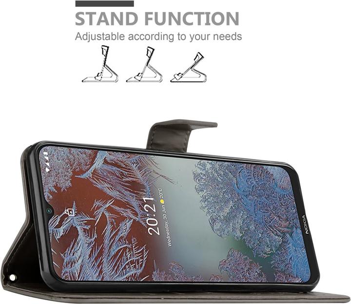 Actual product image Cadorabo Flower Book cover (Nokia G10, Nokia G20)