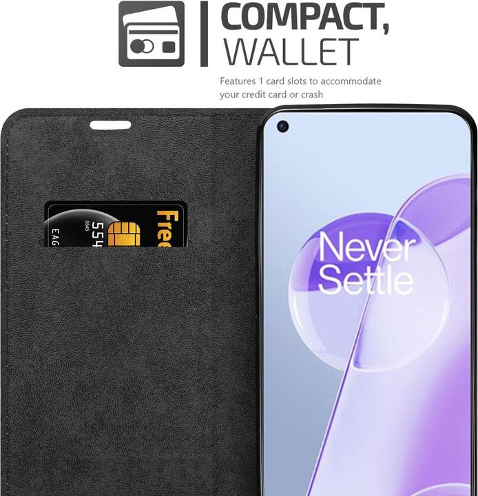 Produktbild Cadorabo Book Invis. Magnet Hülle (OnePlus 9RT 5G)