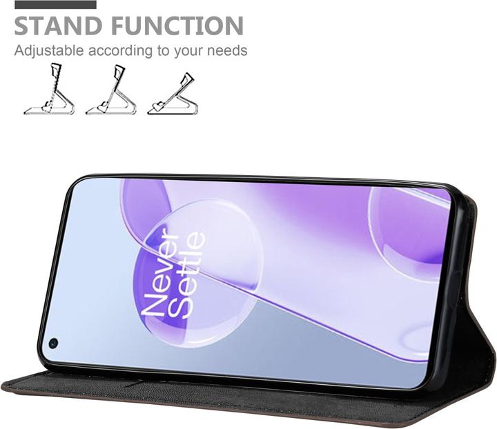Produktbild Cadorabo Book Invis. Magnet Hülle (OnePlus 9RT 5G)