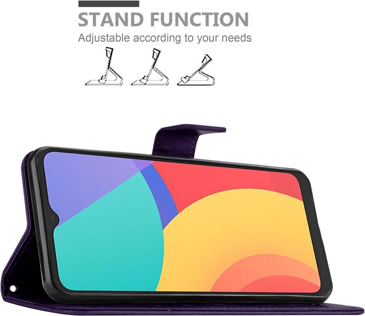 Actual product image Cadorabo Flower Book cover (Alcatel 1S (2021))