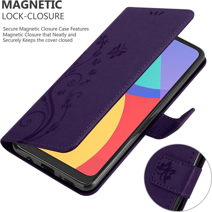 Actual product image Cadorabo Flower Book cover (Alcatel 1S (2021))