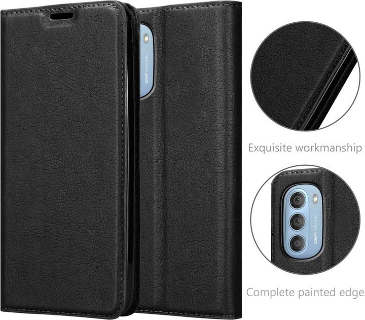 Actual product image Cadorabo Book Invis. Magnet sleeve (Motorola Moto G51 5G)