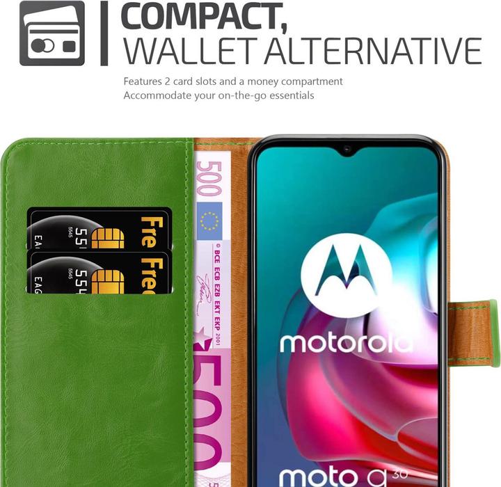 Image du produit Cadorabo Pochette Luxury Book (Motorola Moto G10, Motorola Moto G30)