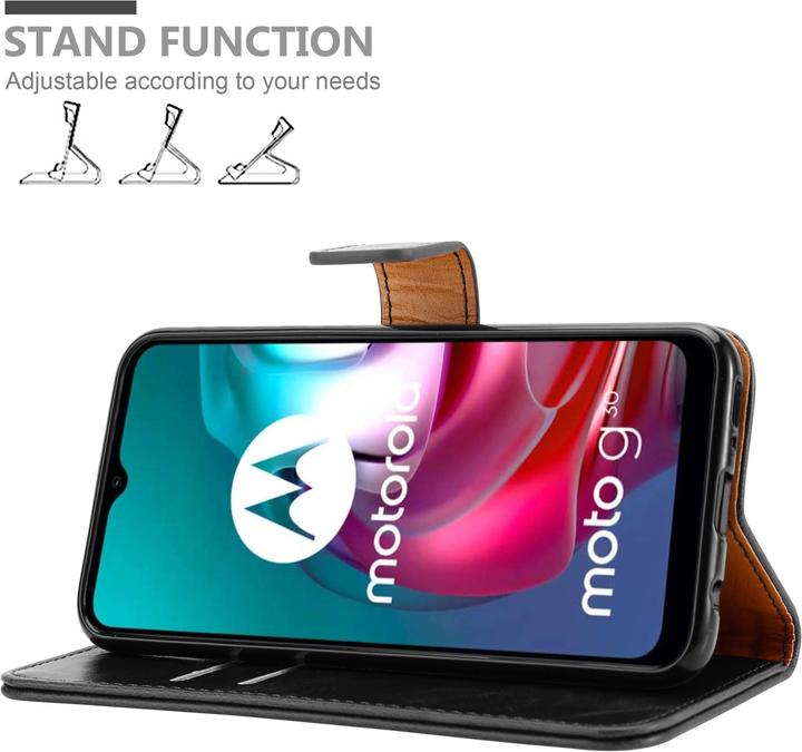 Produktbild Cadorabo Luxury Book Hülle (Motorola Moto G10, Motorola Moto G30)