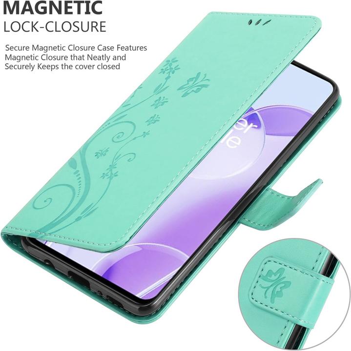 Image du produit Cadorabo Pochette Flower Book (OnePlus 9RT 5G)