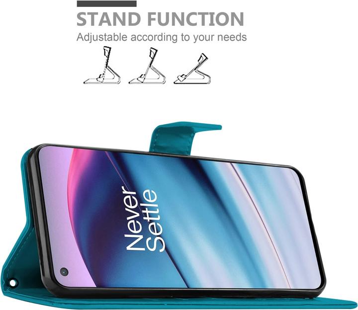Image du produit Cadorabo Pochette Flower Book (OnePlus Nord CE 5G)
