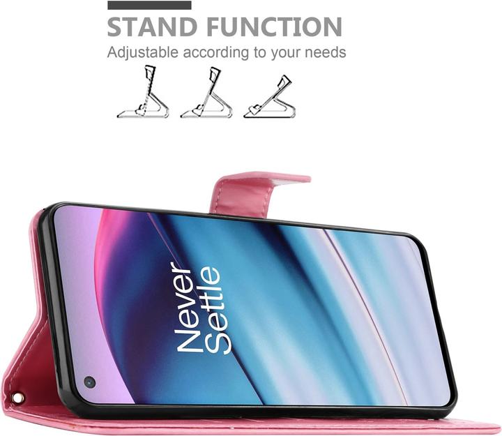 Image du produit Cadorabo Pochette Flower Book (OnePlus Nord CE 5G)