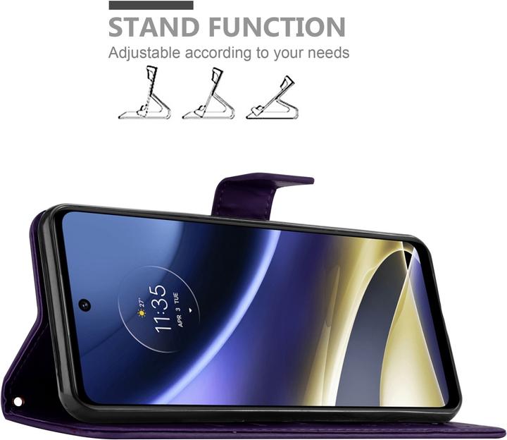 Immagine prodotto Cadorabo Copertina del libro a fiori (Motorola Moto G51 5G)