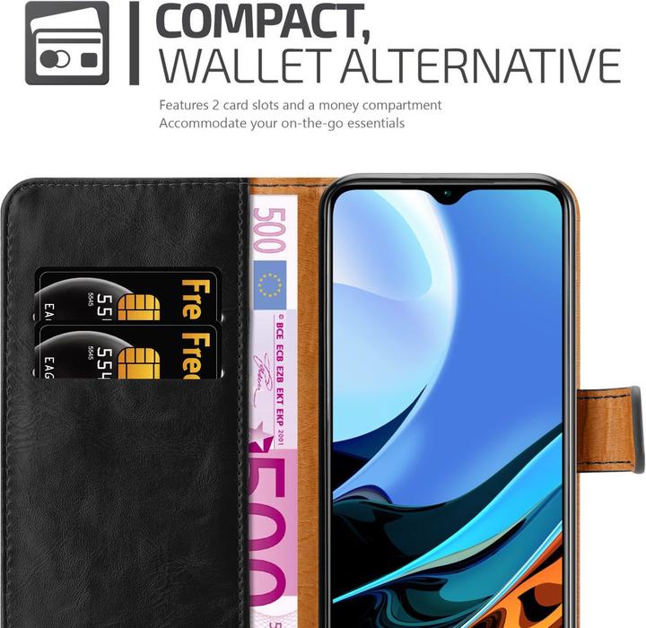 Actual product image Cadorabo Luxury Book Cover (Xiaomi Redmi 9T)