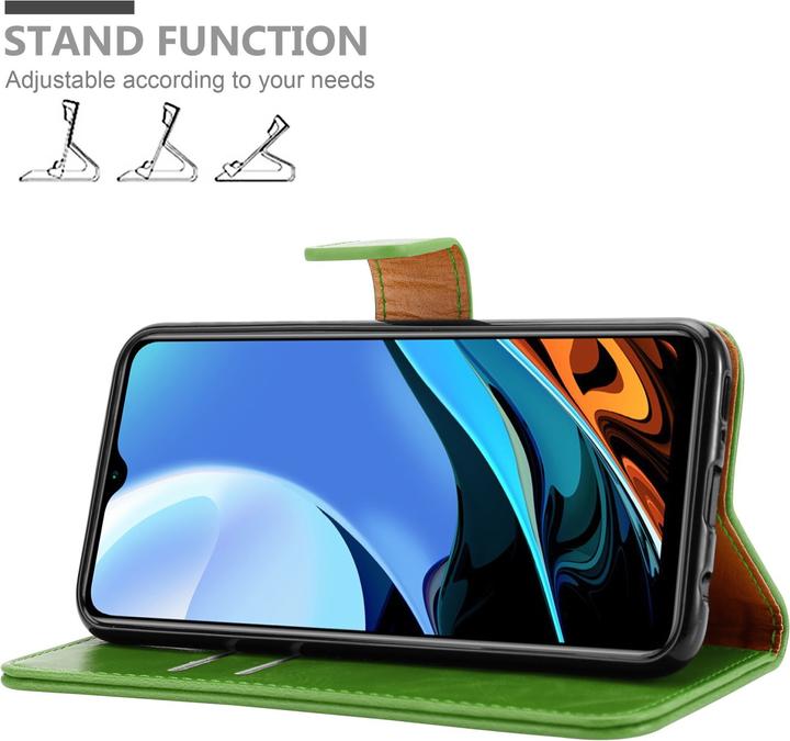 Produktbild Cadorabo Luxury Book Hülle (Xiaomi Poco M3, Xiaomi Redmi 9T)