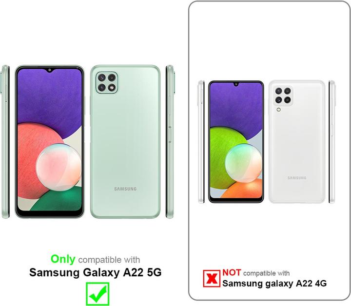 Produktbild Cadorabo TPU Frosted Hülle (Samsung Galaxy A22 5G)