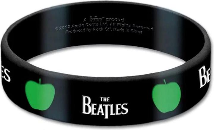 Produktbild The Beatles Gummi Armband Apfel (100% synthetisches Material)