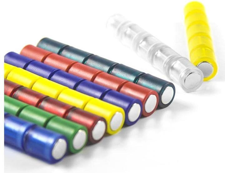 Image du produit Supermagnete Plots magnétiques cylindriques, bleu transparent (5 x)