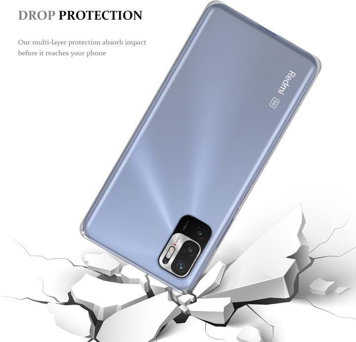Image du produit Cadorabo TPU Ultra Slim AIR Coque (Xiaomi Redmi Note 10 5G, Xiaomi Poco M3 Pro 5G)