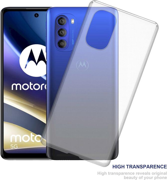 Produktbild Cadorabo TPU Ultra Slim AIR Hülle (Motorola Moto G51 5G)