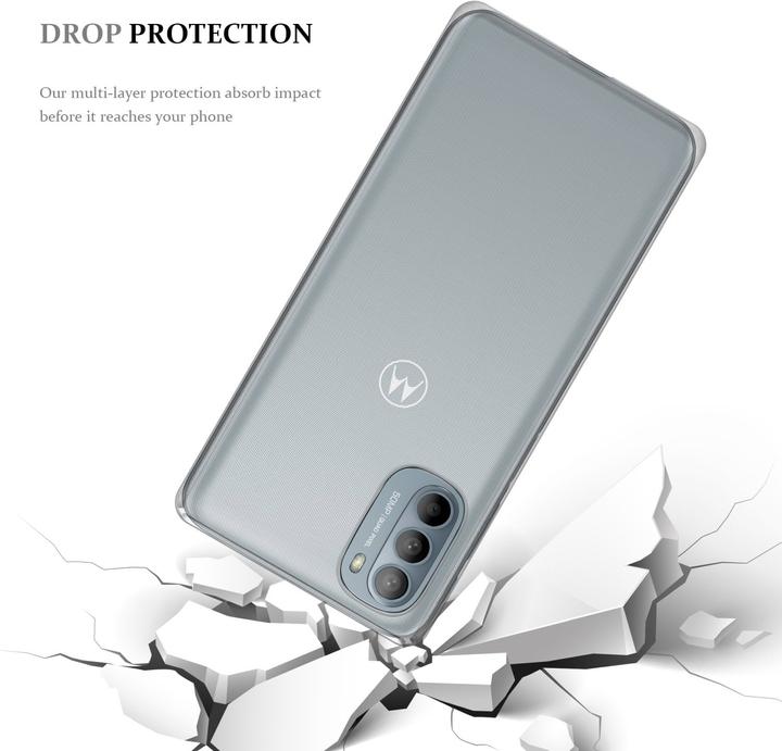 Immagine prodotto Cadorabo Copertura AIR ultra sottile in TPU (Motorola Moto G31, Motorola Moto G41)