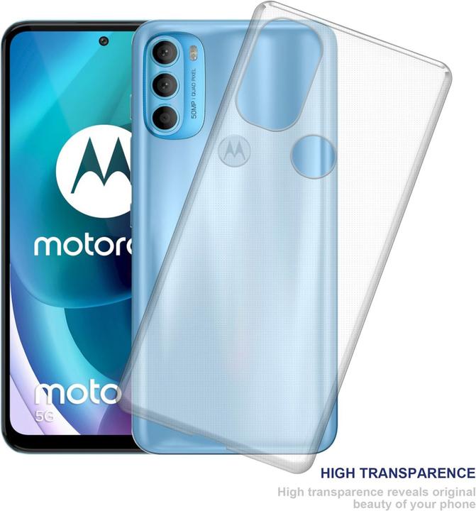 Actual product image Cadorabo TPU Ultra Slim AIR cover (Motorola Moto G71 5G)