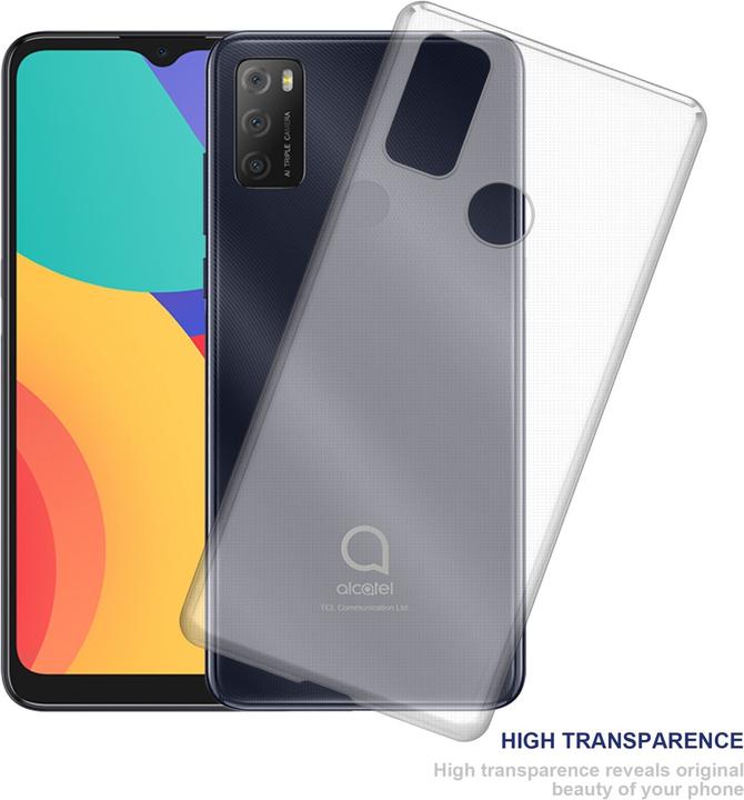 Actual product image Cadorabo TPU Ultra Slim AIR cover (Alcatel 1S (2021))