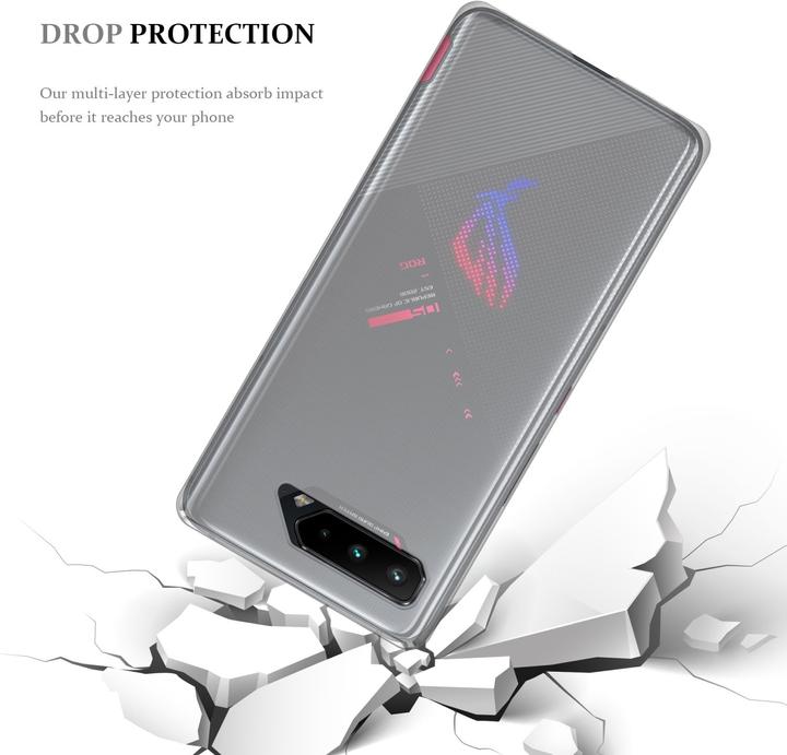 Image du produit Cadorabo TPU Ultra Slim AIR Coque (Asus ROG Phone 5)