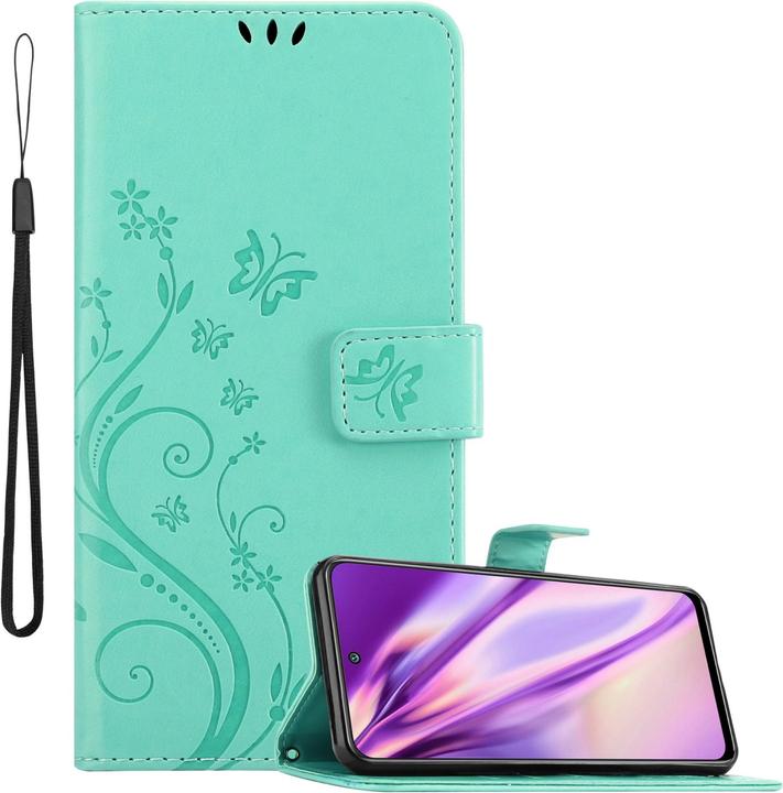 Floral turquoise