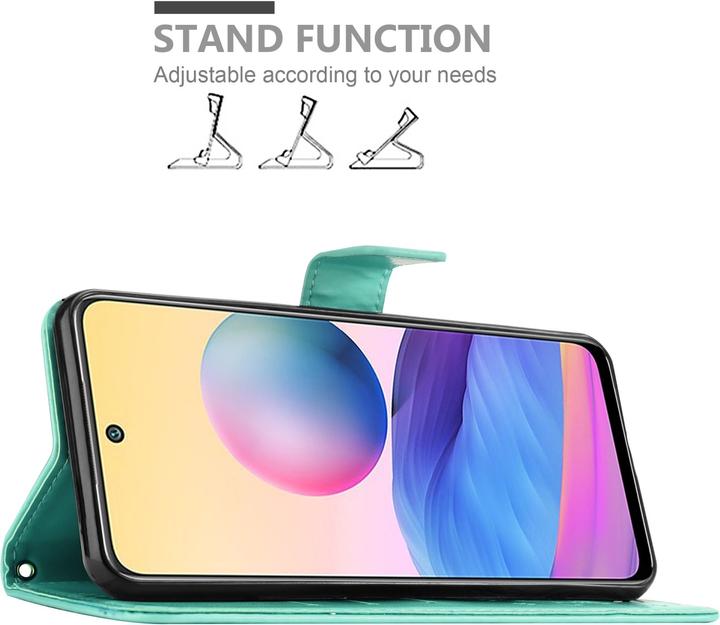 Immagine prodotto Cadorabo Copertina del libro a fiori (Xiaomi Poco M3 Pro 5G, Xiaomi Redmi Nota 10 5G)