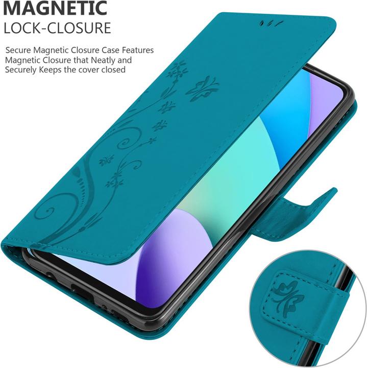 Immagine prodotto Cadorabo Copertina del libro a fiori (Xiaomi Redmi 10)