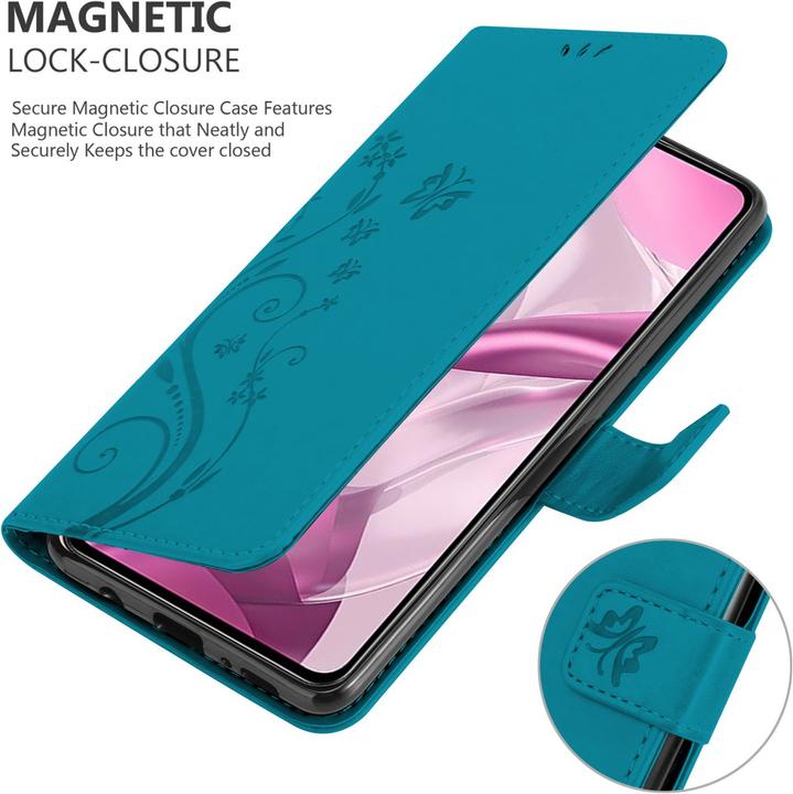 Actual product image Cadorabo Flower Book cover (Xiaomi Mi 11 Lite, Xiaomi Mi 11 Lite 5G)