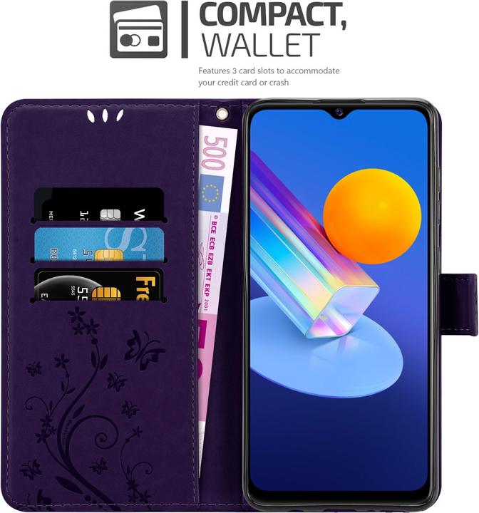Image du produit Cadorabo Pochette Flower Book (Vivo Y72 5G, Vivo Y52s 5G)