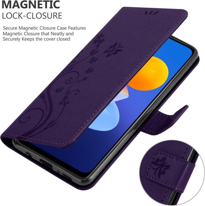 Image du produit Cadorabo Pochette Flower Book (Vivo Y72 5G, Vivo Y52s 5G)