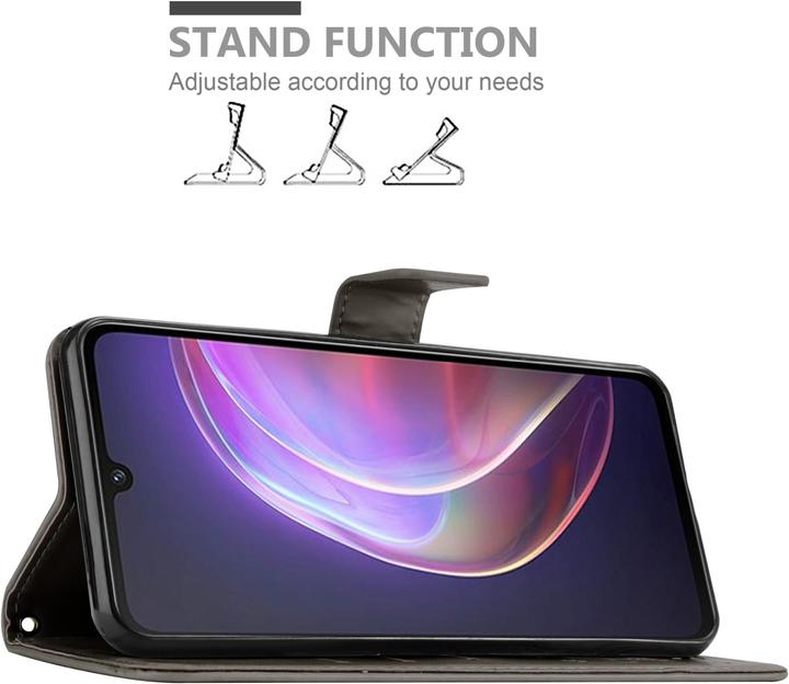 Produktbild Cadorabo Flower Book Hülle (Vivo V21)