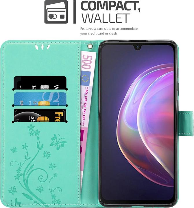 Immagine prodotto Cadorabo Copertina del libro a fiori (Vivo V21)