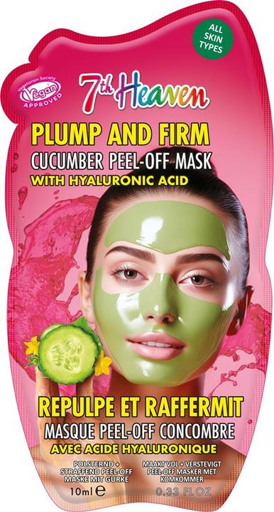Produktbild 7th Heaven Cucumber Peel Off Face Mask with Hyaluronic Acid - Plump and Firm (10 ml)