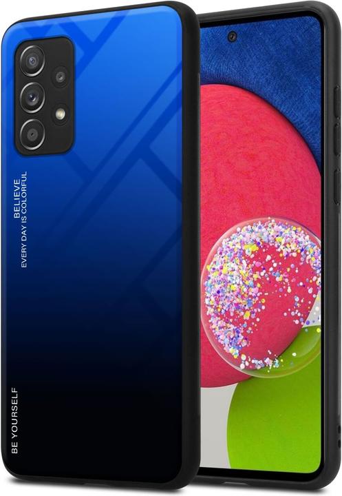 Immagine prodotto Cadorabo Manicotto per vetro in TPU a 2 colori (Samsung Galaxy A52, Samsung Galaxy A52 5G, Samsung Galaxy A52s 5G)