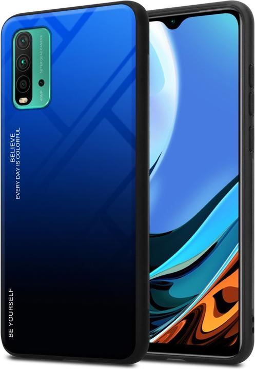 Immagine prodotto Cadorabo Manicotto per vetro in TPU a 2 colori (Xiaomi Redmi 9T, Xiaomi Poco M3)