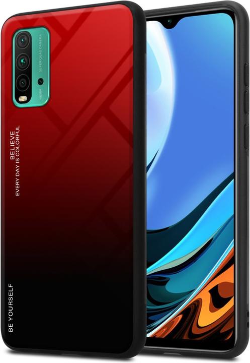 Immagine prodotto Cadorabo Manicotto per vetro in TPU a 2 colori (Xiaomi Poco M3, Xiaomi Redmi 9T)