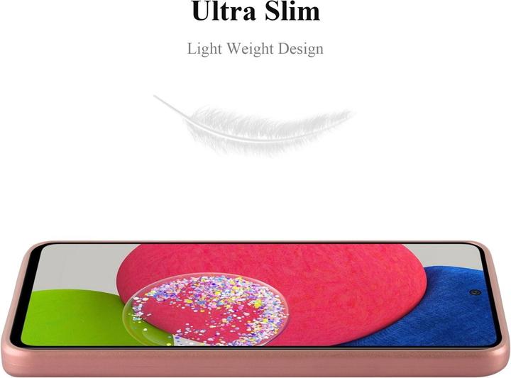Image du produit Cadorabo TPU Matt Metallic Cover (Samsung Galaxy A52, Samsung Galaxy A52 5G, Samsung Galaxy A52s 5G)