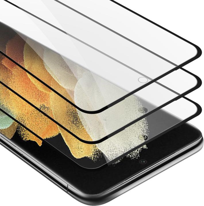 Produktbild Cadorabo Vollbild Displayschutzglas (3 Stück, Samsung Galaxy S22 Ultra)