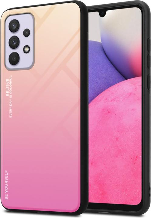 Actual product image Cadorabo TPU 2 colors glass envelope (Samsung Galaxy A33 5G)