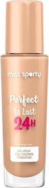 Miss Sporty MISS SPORTY Perfect To Last 24h podkład do twarzy 091 Pink Ivory 30ml (Pink Ivory)