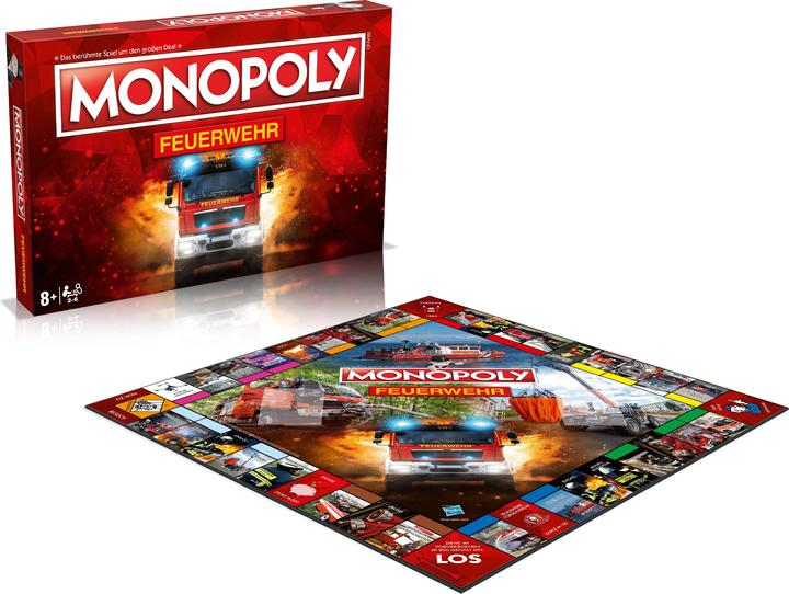 Actual product image Winning Moves Monopoly Fire Brigade (German)