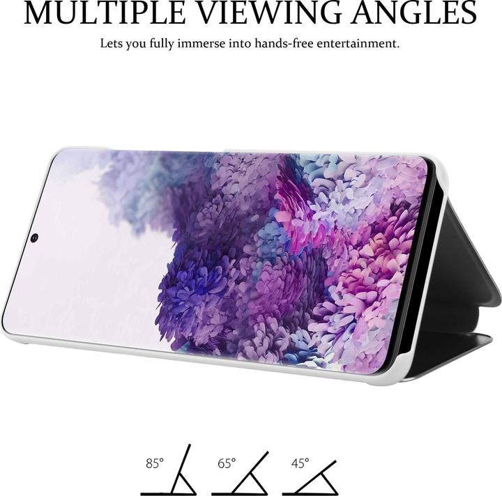 Actual product image Cadorabo Book Smart View Mirror Cover (Samsung Galaxy S20)