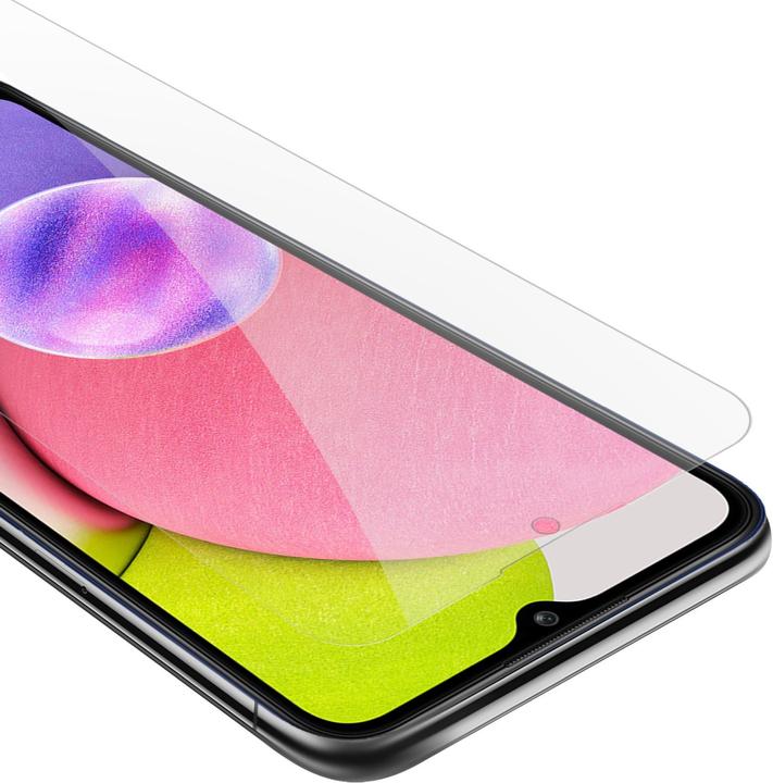 Actual product image Cadorabo Tempered protective glass (1 Piece, Samsung Galaxy A03s)