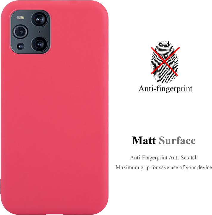 Image du produit Cadorabo TPU Candy Cover (Oppo Find X3 Pro)